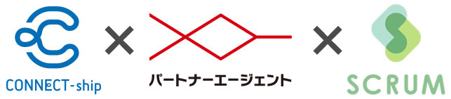 パートナーエージェント×コネクトシップ×SCRUM